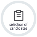 selection of candidates